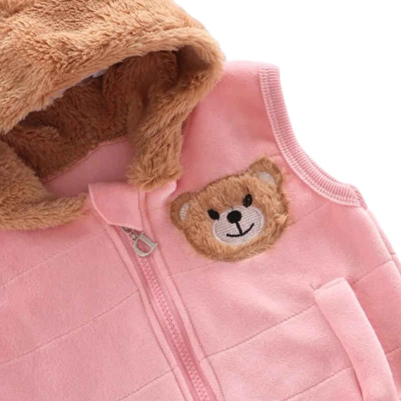 Ensemble en Velours pour Enfants avec Gilet Offert