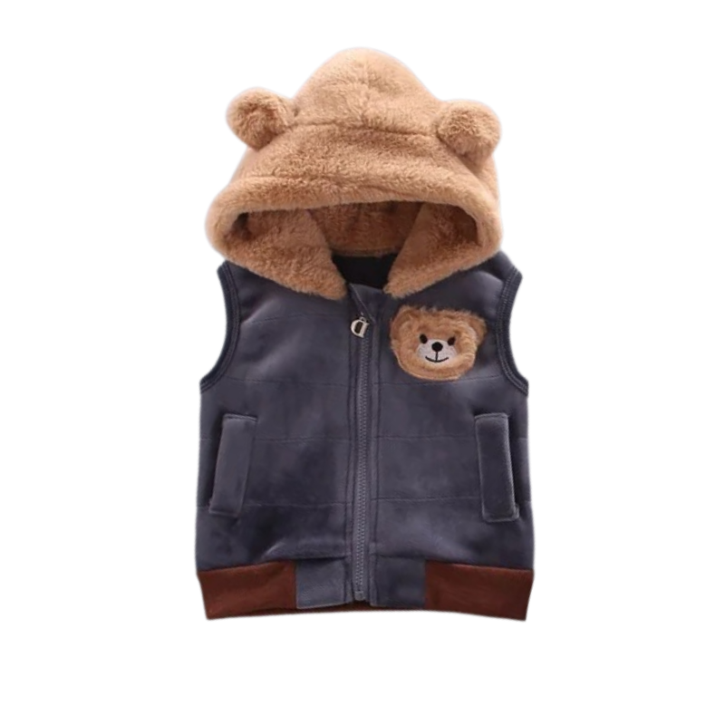 Ensemble en Velours pour Enfants avec Gilet Offert