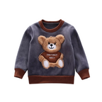 Ensemble en Velours pour Enfants avec Gilet Offert