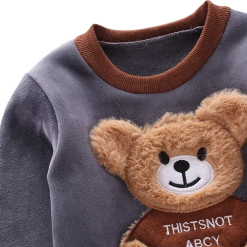 Ensemble en Velours pour Enfants avec Gilet Offert