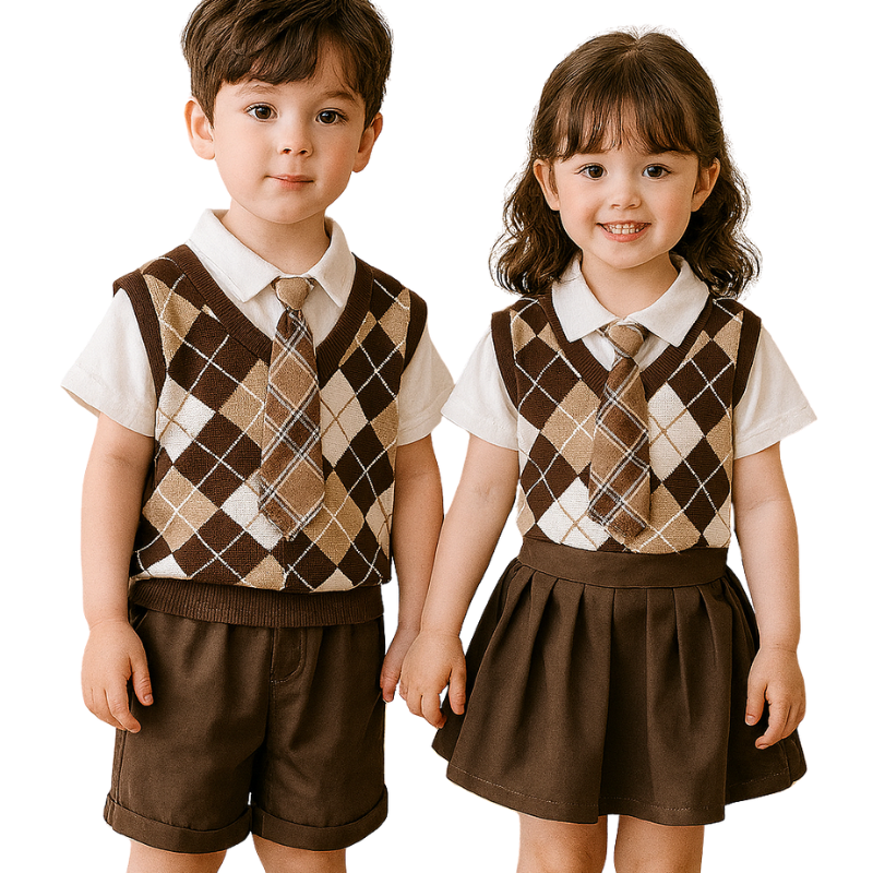 Ensemble unisexe pour enfants - Style rentrée