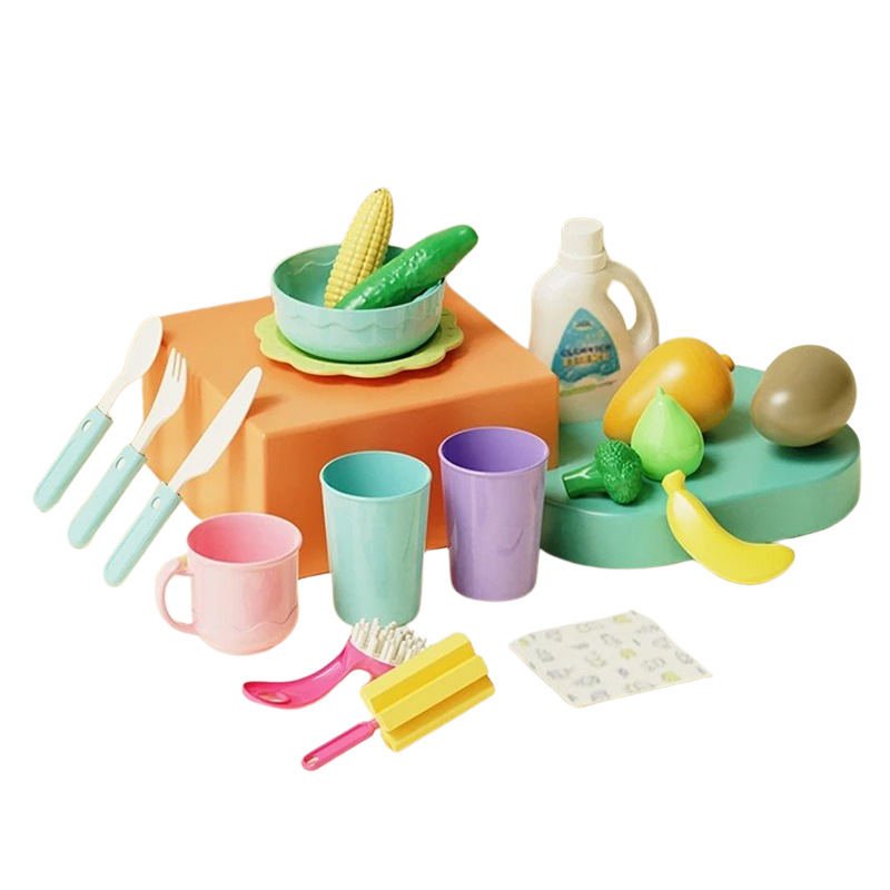 Évier de Jeu avec Eau et Accessoires