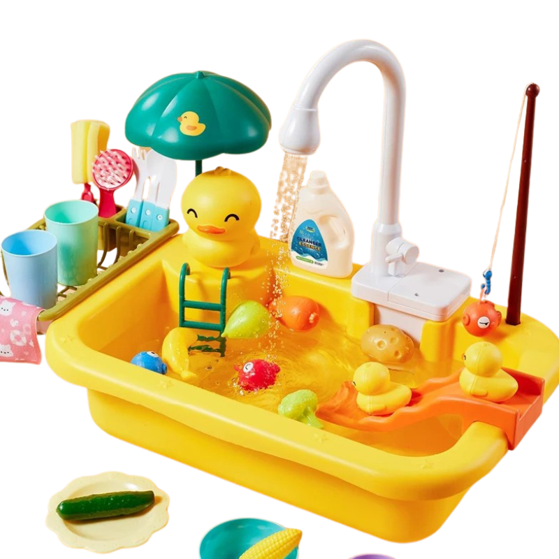 Évier de Jeu avec Eau et Accessoires