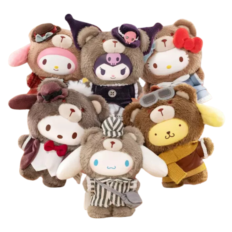 Figurine Kawaii Ourson de Collection