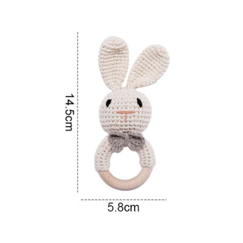 Hochet Douceur Sculpté pour Nouveau-Nés Bambino
