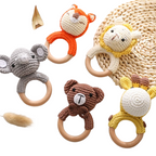 Hochet Douceur Sculpté pour Nouveau-Nés Bambino