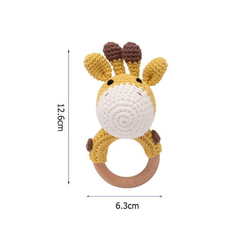 Hochet Douceur Sculpté pour Nouveau-Nés Bambino