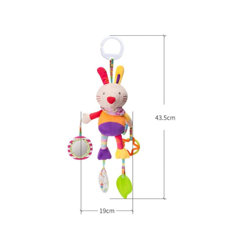 Hochet Premier Contact pour Poussette Bébé Bambino