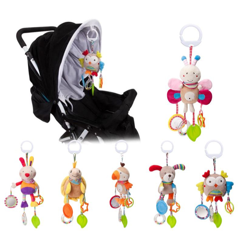 Hochet Premier Contact pour Poussette Bébé Bambino