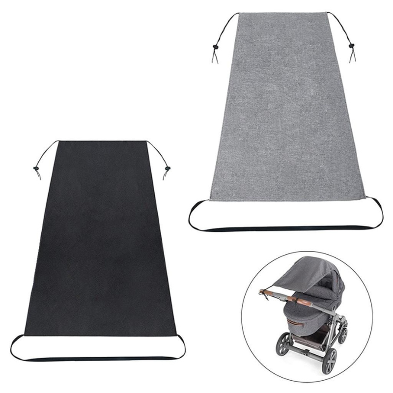 Housse de Protection Imperméable et Anti-UV pour Poussette Bébé