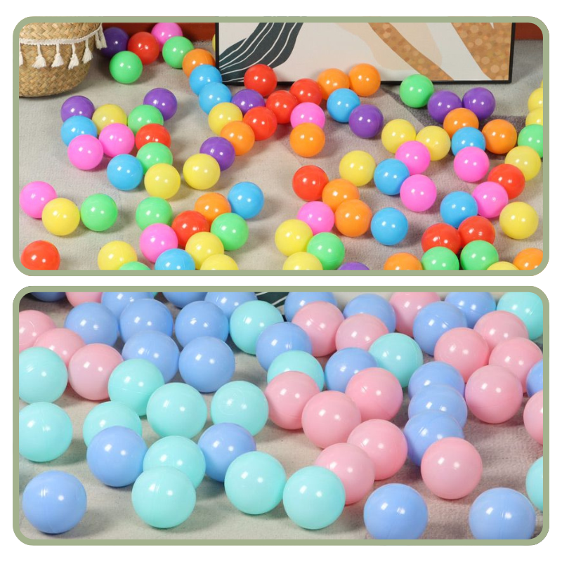 Jeu de Balles pour Piscine à Balles pour Enfants