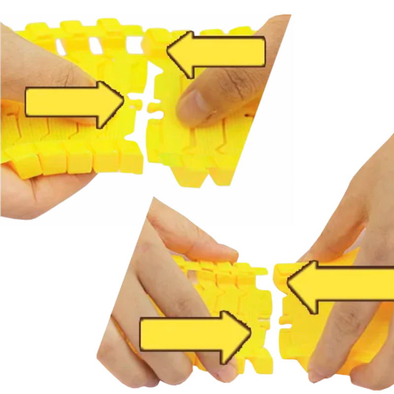 Jeu de Construction de Routes Enfant Bambino