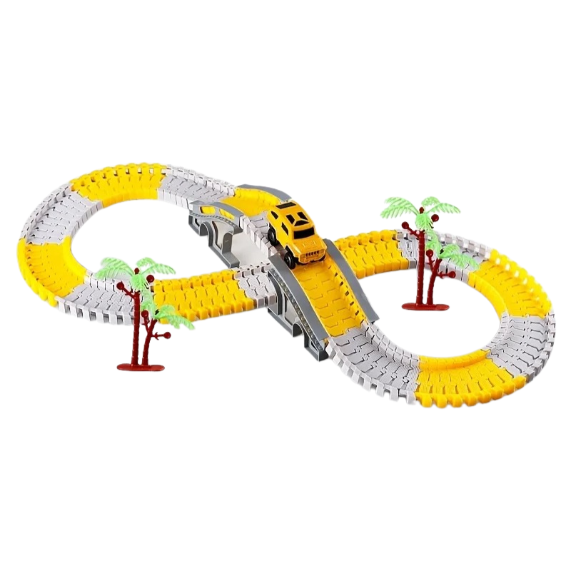 Jeu de Construction de Routes Enfant Bambino