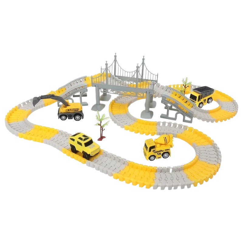 Jeu de Construction de Routes Enfant Bambino