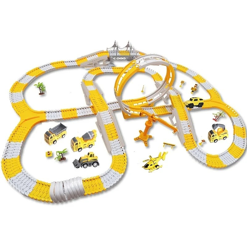 Jeu de Construction de Routes Enfant Bambino