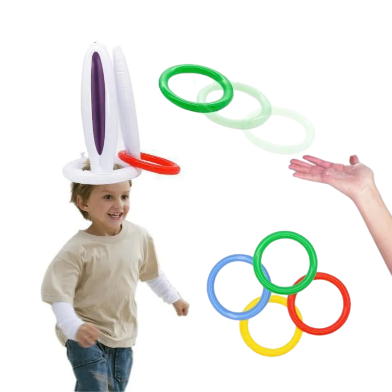 Jeu de Lancer d’Anneaux Oreilles de Lapin