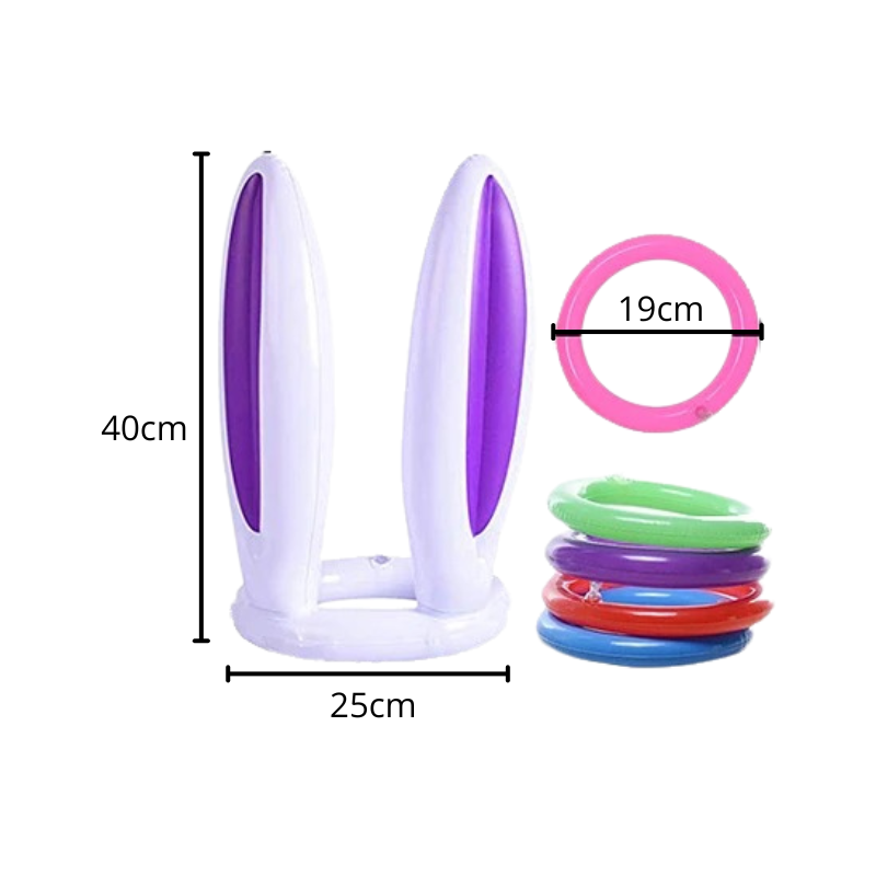 Jeu de Lancer d’Anneaux Oreilles de Lapin