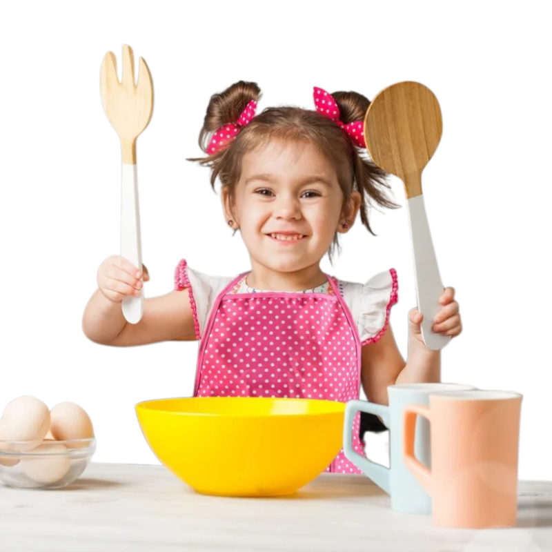 Kit Accessoires de Cuisine + Tablier Enfant Bambino