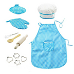 Kit Accessoires de Cuisine + Tablier Enfant Bambino