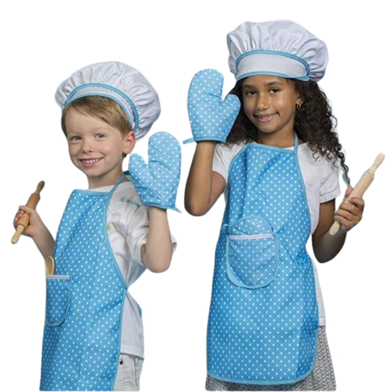Kit Accessoires de Cuisine + Tablier Enfant Bambino
