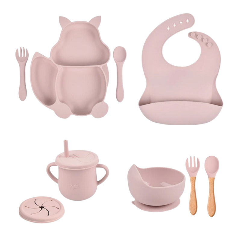 Kit Repas en Silicone pour Bébé