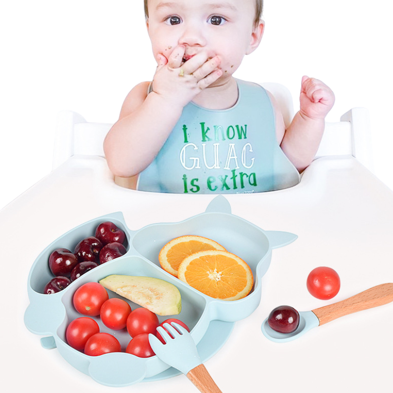 Kit Repas en Silicone pour Bébé