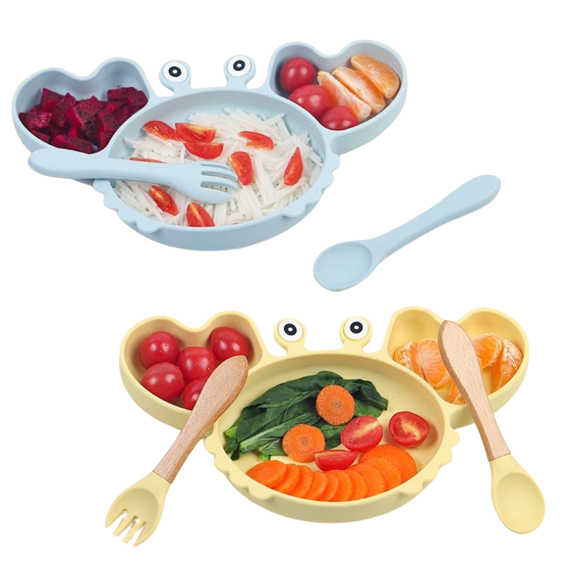 Kit d’Alimentation en Silicone pour Bébés