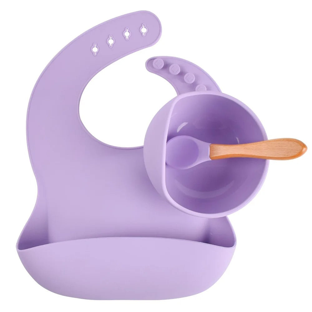 Kit d’Alimentation en Silicone pour Bébés