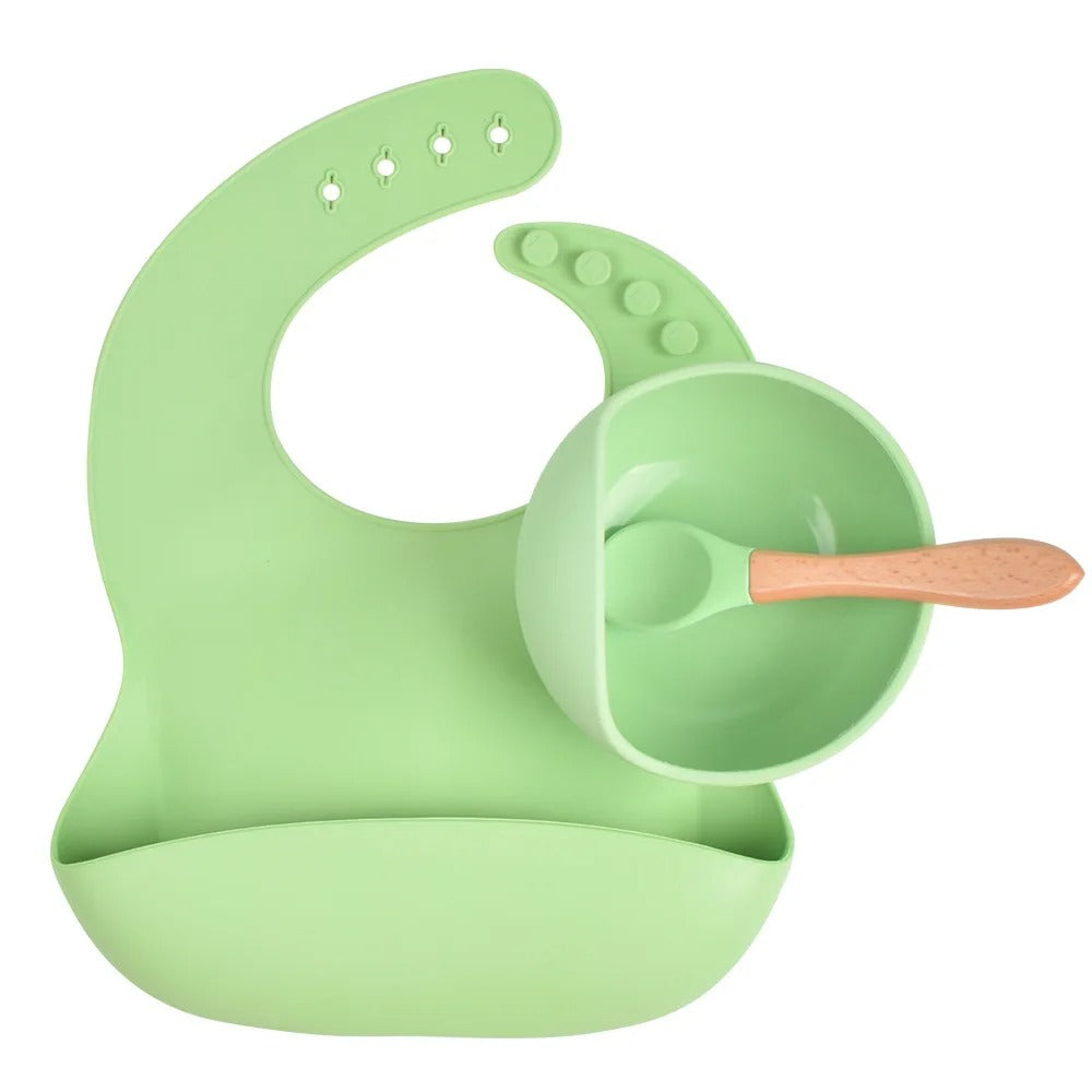 Kit d’Alimentation en Silicone pour Bébés