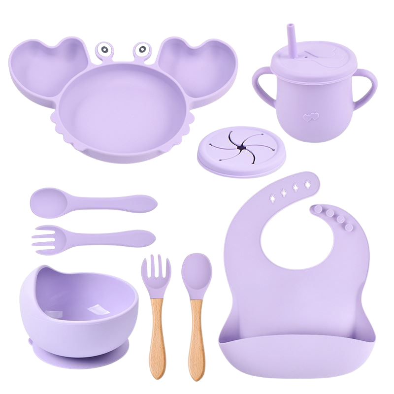 Kit d’Alimentation en Silicone pour Bébés