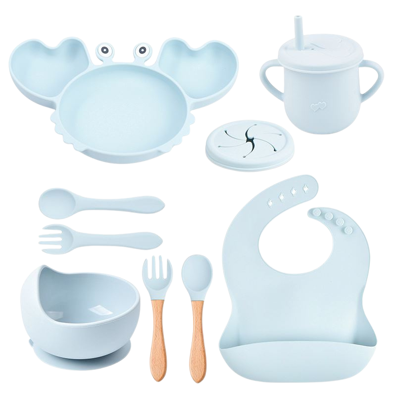 Kit d’Alimentation en Silicone pour Bébés