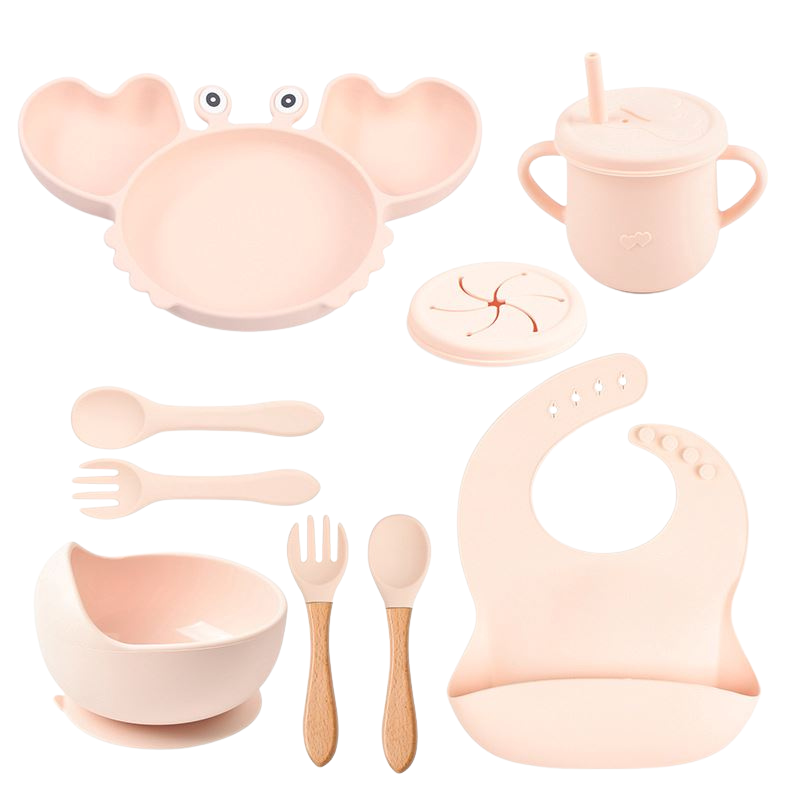 Kit d’Alimentation en Silicone pour Bébés