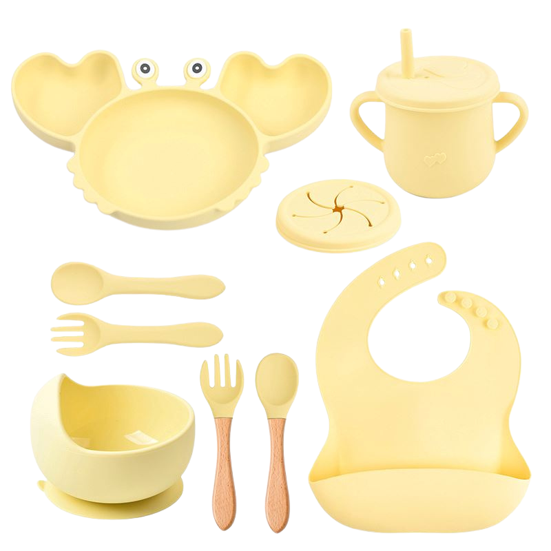 Kit d’Alimentation en Silicone pour Bébés