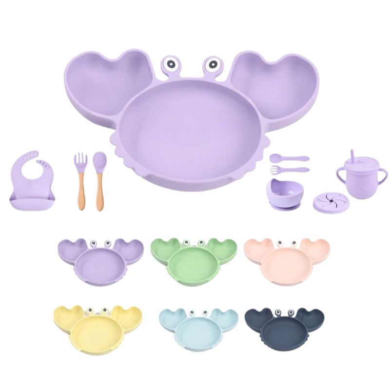 Kit d’Alimentation en Silicone pour Bébés