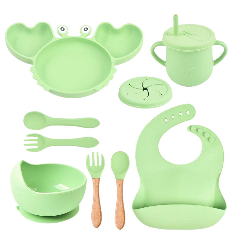 Kit d’Alimentation en Silicone pour Bébés