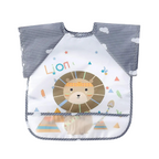 Lot de 3 Bavoirs Tablier Imperméables pour Bébé et Enfant