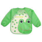 Lot de 3 Bavoirs Tablier Imperméables pour Bébé et Enfant