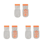 Lot de 3 Paires de Chaussettes Antidérapantes Mi-Mollet Pour Bébé