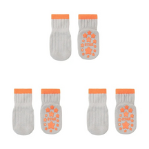 Lot de 3 Paires de Chaussettes Antidérapantes Mi-Mollet Pour Bébé