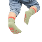 Lot de 3 Paires de Chaussettes Antidérapantes Mi-Mollet Pour Bébé