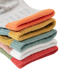 Lot de 3 Paires de Chaussettes Antidérapantes Mi-Mollet Pour Bébé