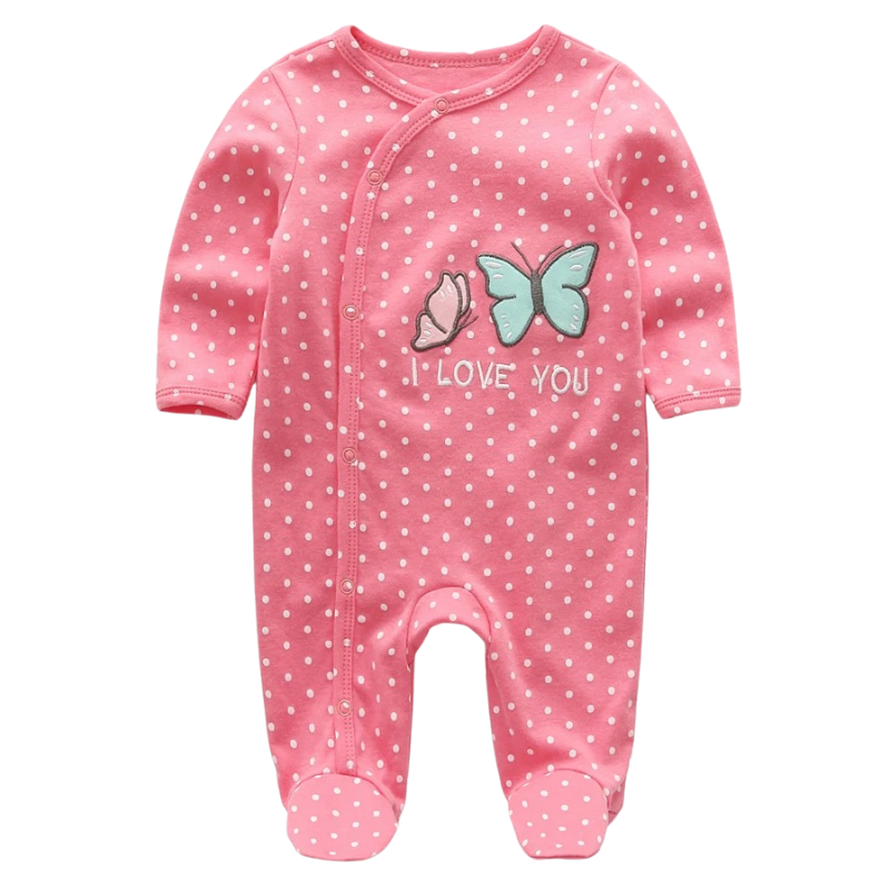 Lot de 3 Pyjamas Grenouillères pour Nouveau-né – Confort Absolu Jour et Nuit