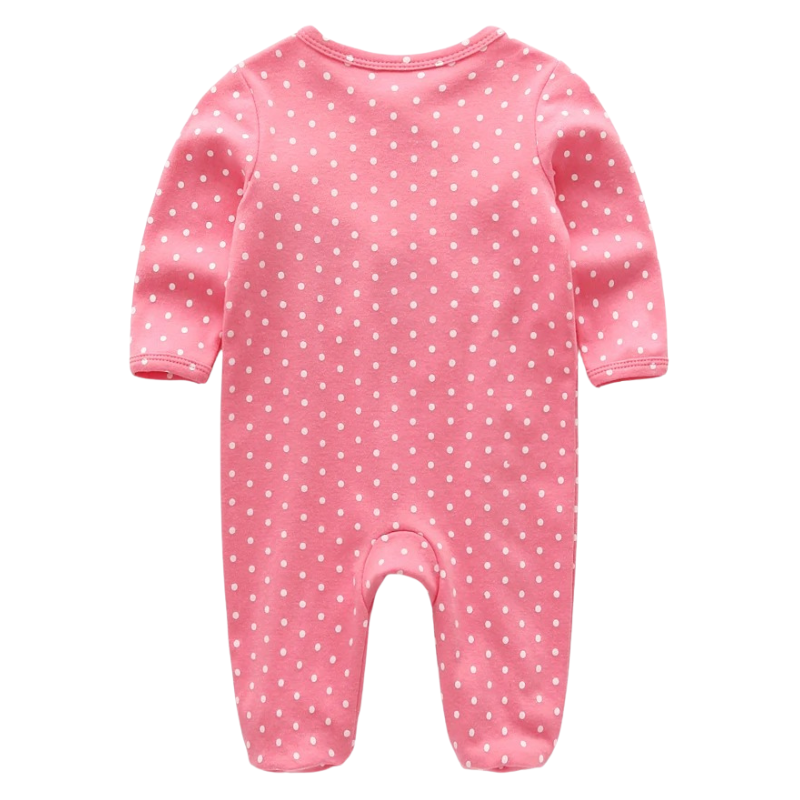 Lot de 3 Pyjamas Grenouillères pour Nouveau-né – Confort Absolu Jour et Nuit