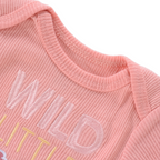 Lot de 4 Bodies Bébé Unisexe à Manches Courtes – Avec et Sans Motifs