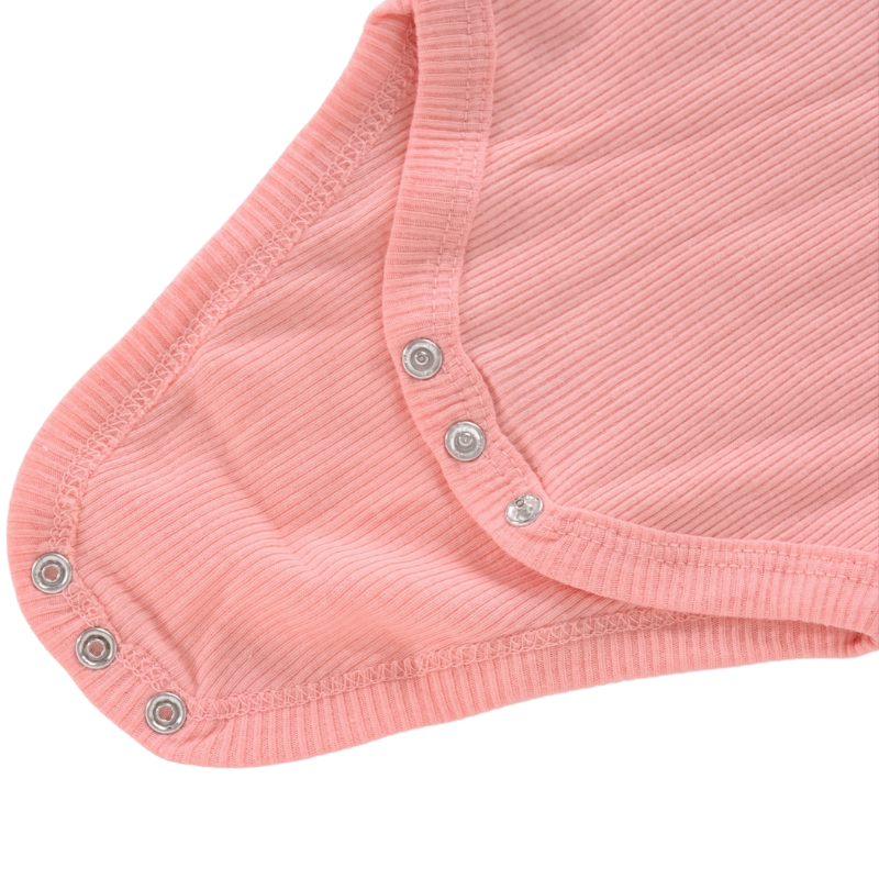 Lot de 4 Bodies Bébé Unisexe à Manches Courtes – Avec et Sans Motifs