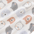 Lot de 4 Bodies Bébé Unisexe à Manches Courtes – Avec et Sans Motifs