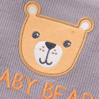 Lot de 4 Bodies Bébé Unisexe à Manches Courtes – Avec et Sans Motifs