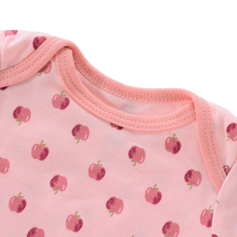 Lot de 4 Bodies Bébé Unisexe à Manches Courtes – Avec et Sans Motifs