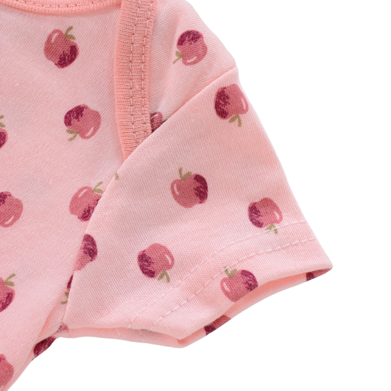 Lot de 4 Bodies Bébé Unisexe à Manches Courtes – Avec et Sans Motifs