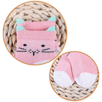 Lot de 5 Paires de Chaussettes en Maille pour Bébés et Enfants